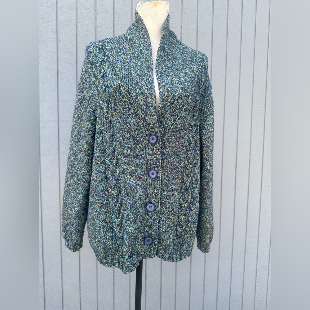 Karen Scott Button-Up Cardigan